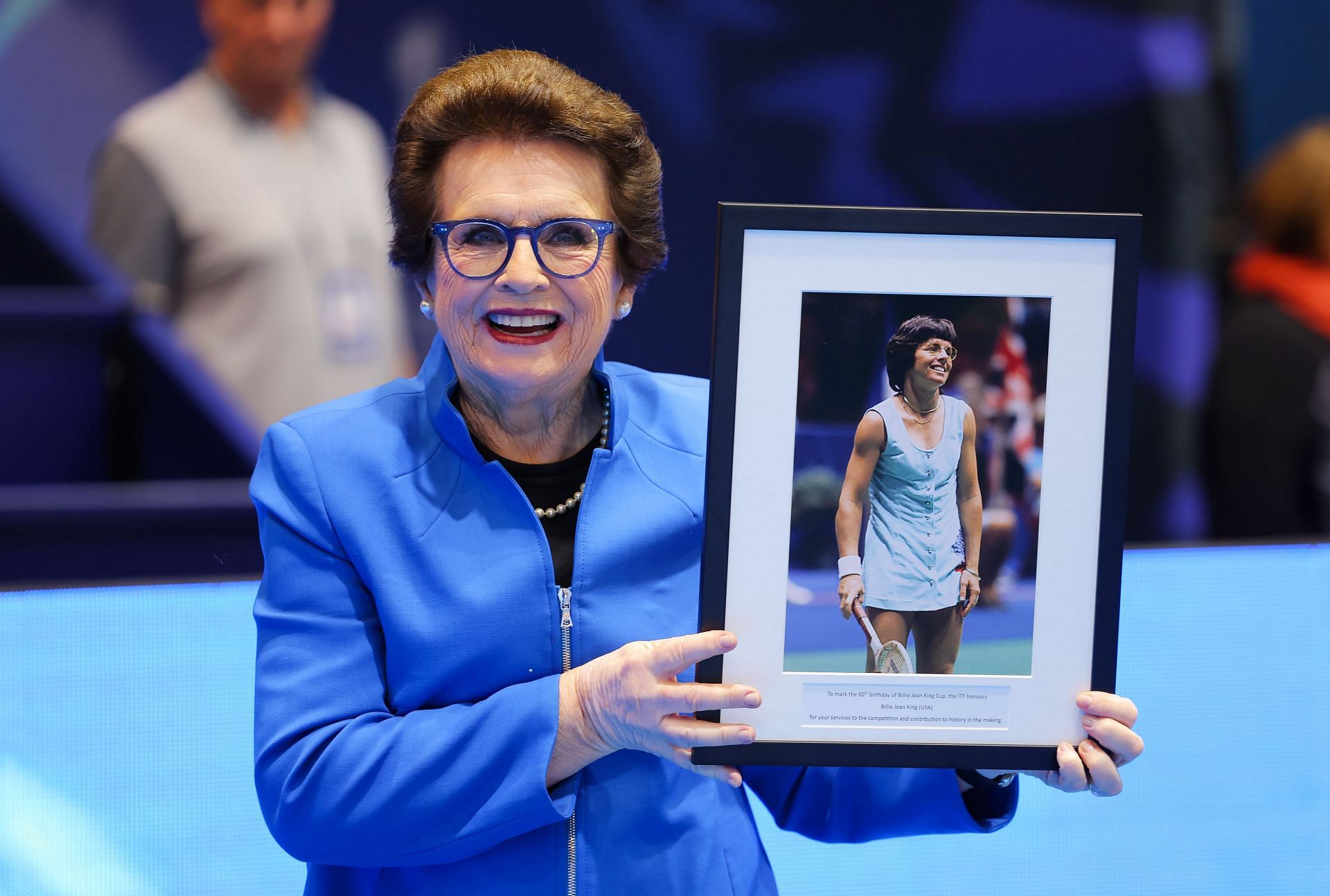 Billie Jean King.