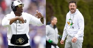 Deion Sanders claps back at Oregon HC Dan Lanning’s “playing for clicks” comment - “Did you hear any other speech?”