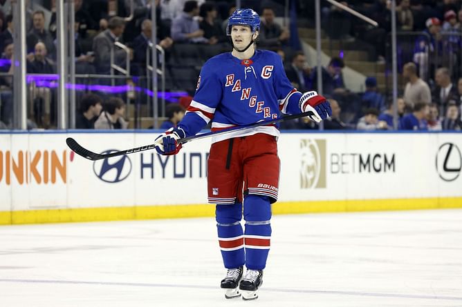 "We're facing a little adversity": Jacob Trouba doesn't mince words while addressing Rangers third period collapse in Game 5