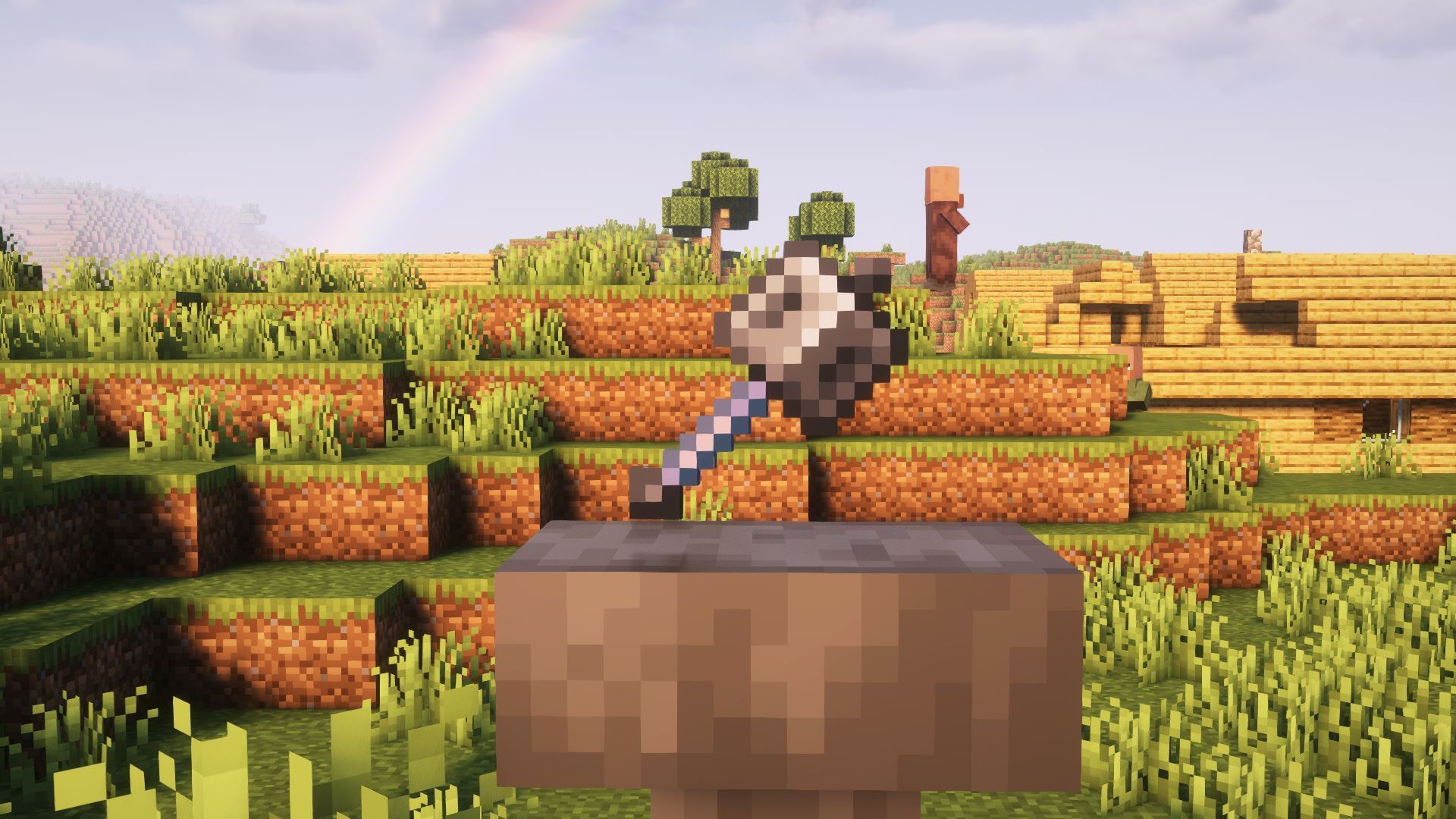 Mace weapon in the game (Image via Mojang)