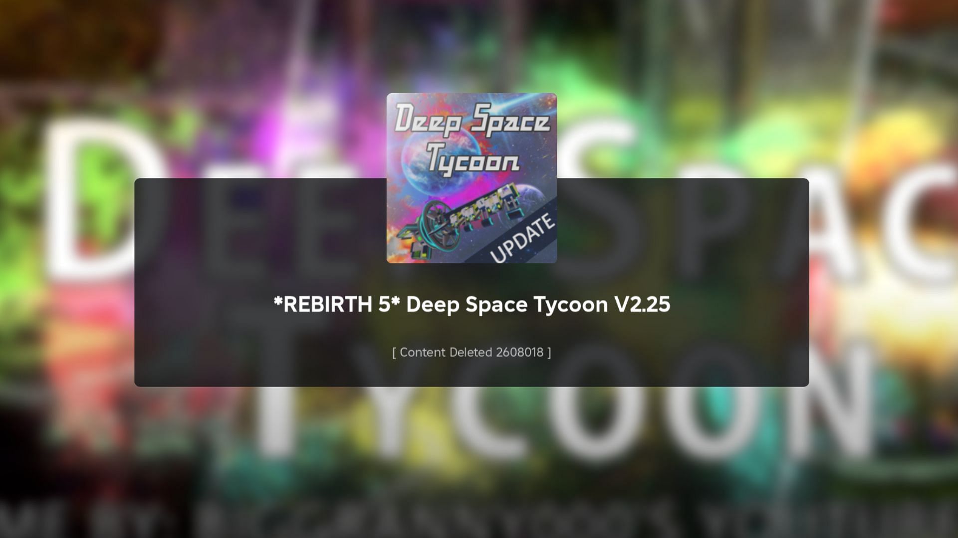 Deep Space Tycoon is a good game (Image via Roblox || Sportskeeda)