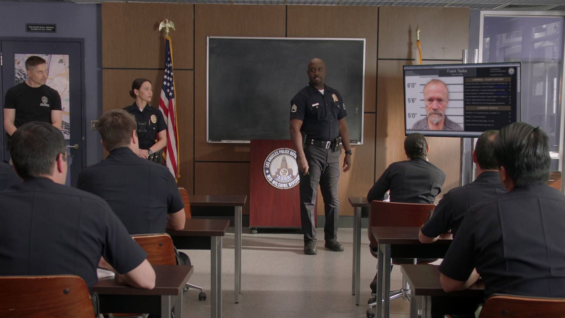 A still from the show (Image via X/@therookie)