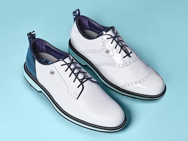 Men\'s Footjoy/ Tom Snyder Edit Leather Wingtip Golf Shoes - Classic Brogue Style FootJoy & Todd Snyder Drop  main image 4