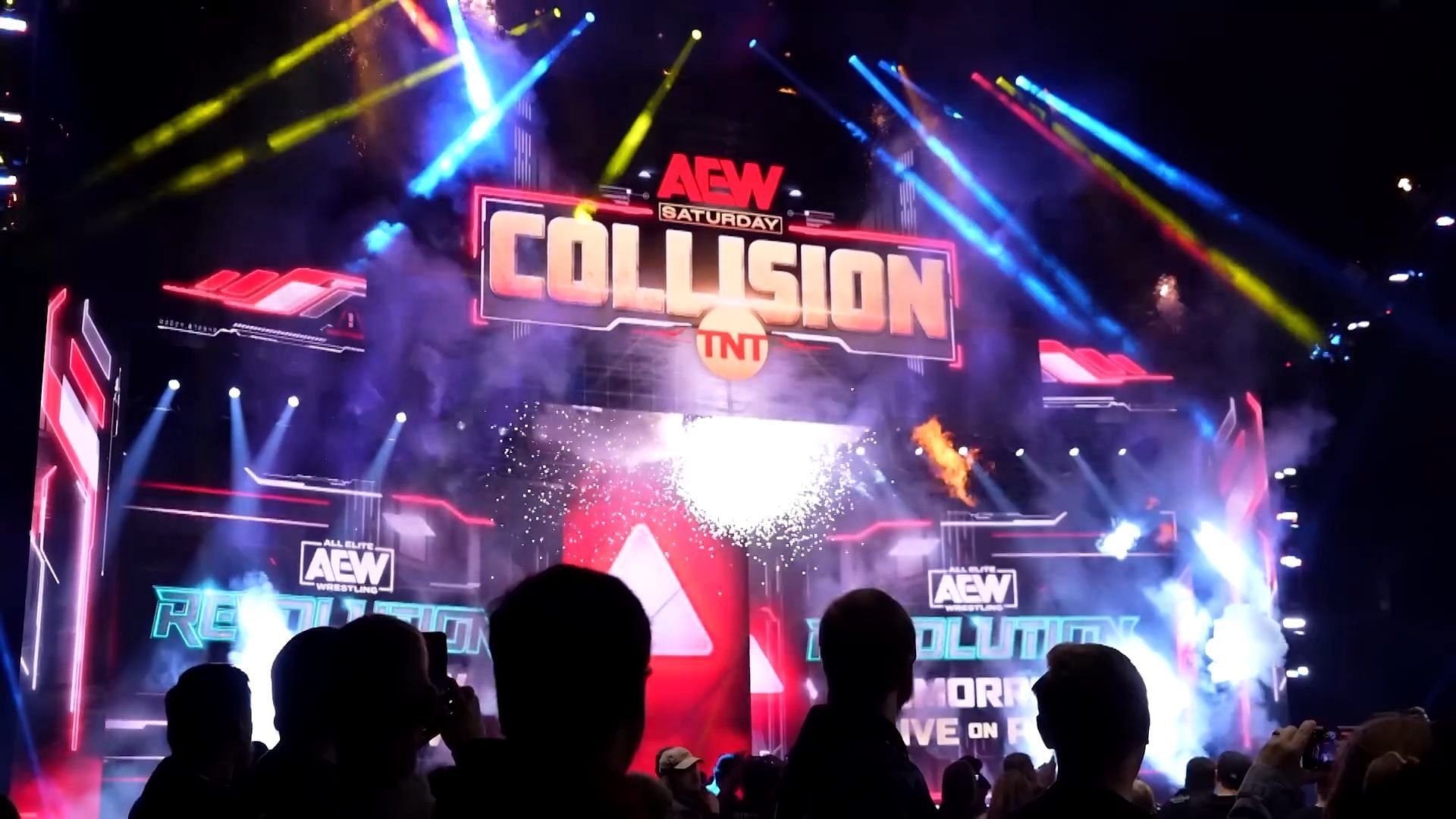 AEW Collision airs live on Saturdays (image credit: All Elite Wrestling on YouTube)