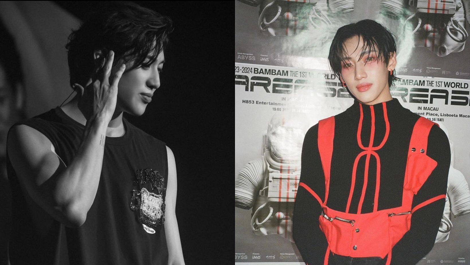 GOT7&rsquo;s BamBam addresses online allegations against him of inappropriate remarks. (Images via Instagram/@bambam1a)