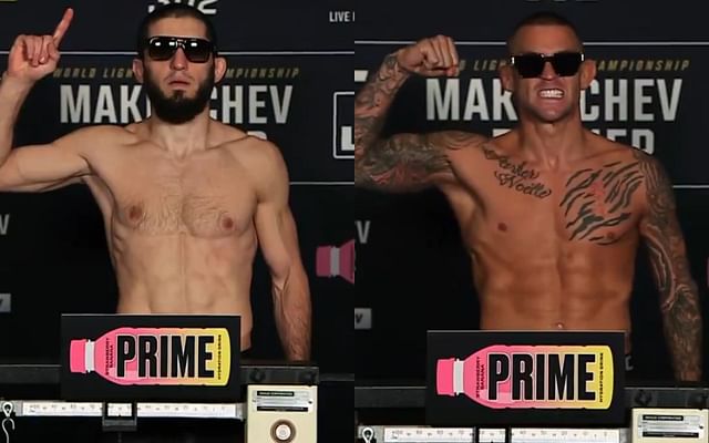 UFC 302 weigh-in results: How much do Islam Makhachev, Dustin Poirier ...