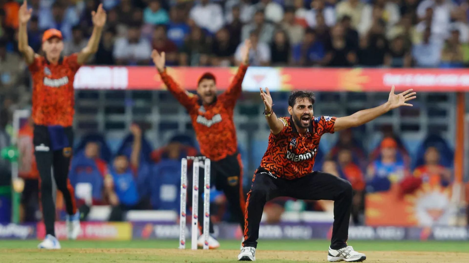 Bhuvneshwar Kumar of SRH (Credits: IPL)