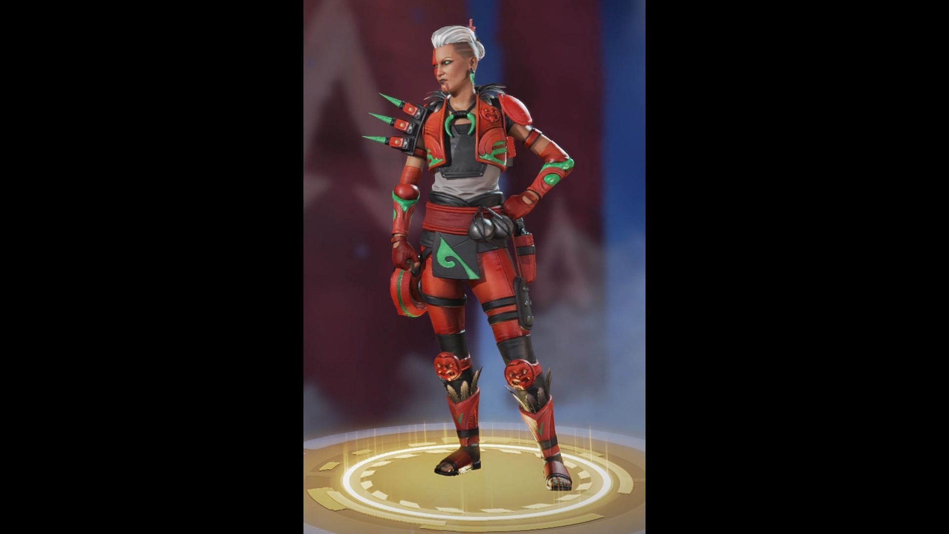 Māori Warrior Mad Maggie skin in Apex Legends (Image via Electronic Arts)