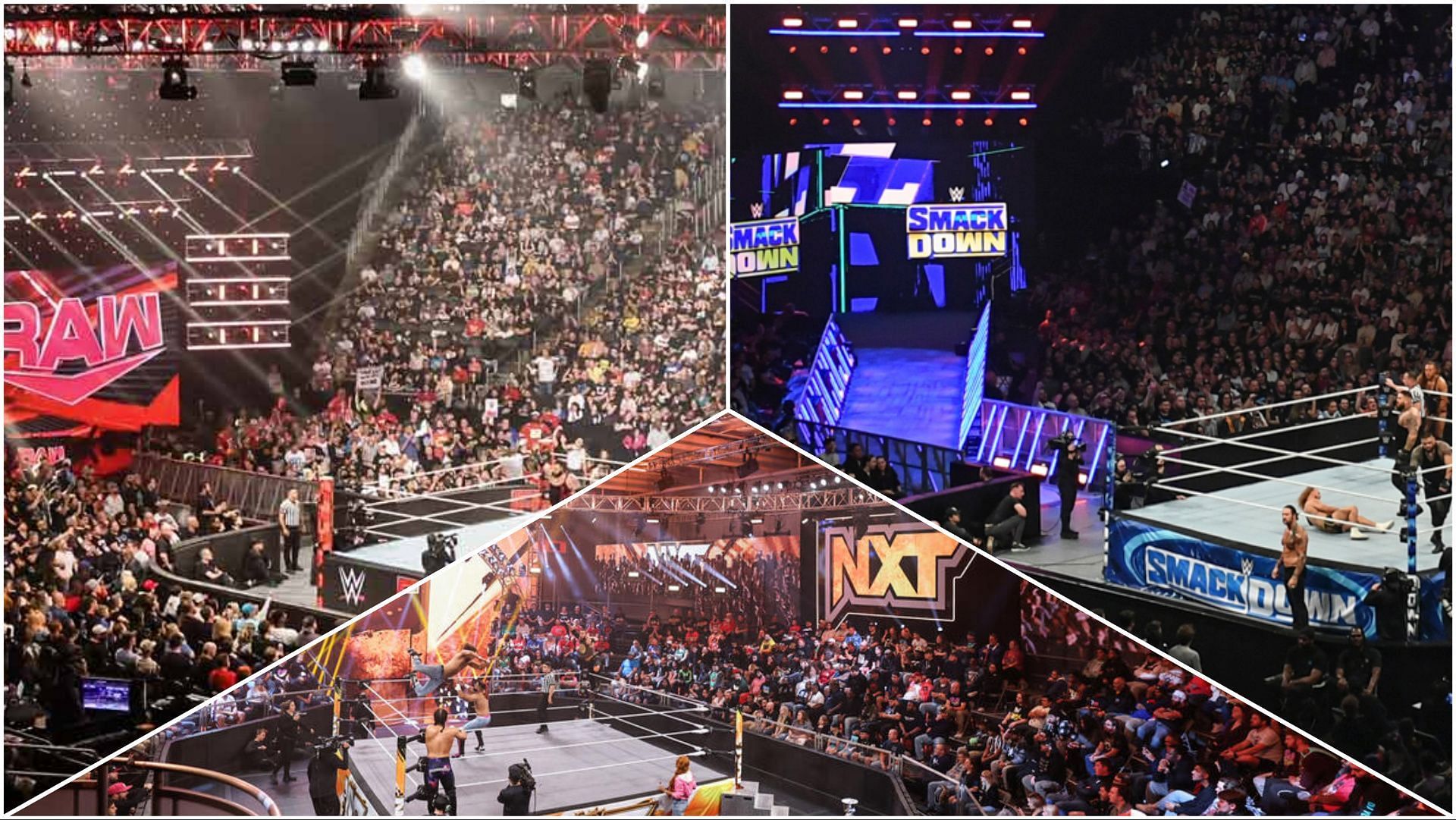 A look at the arenas for WWE