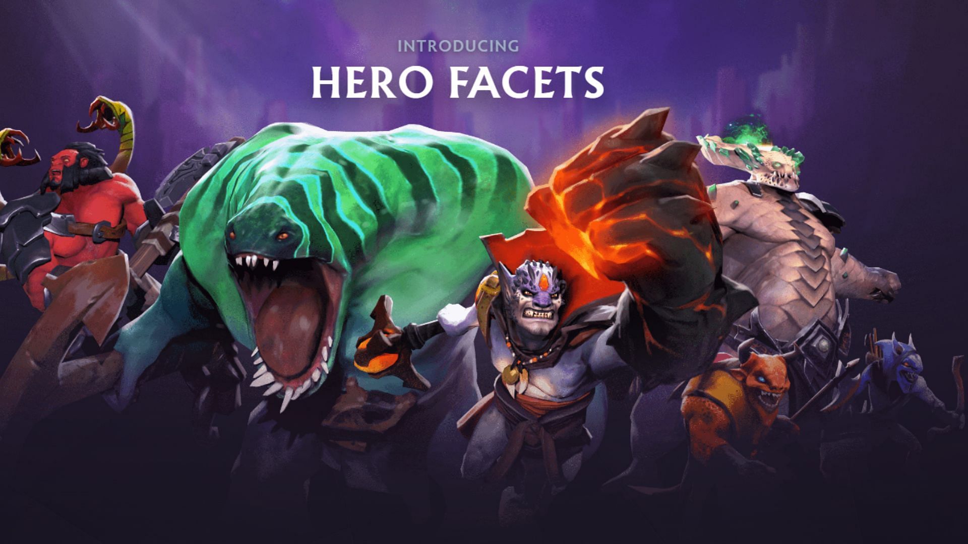 Introduction of Facets in the latest Dota 2 patch 7.36 (Image via Valve)