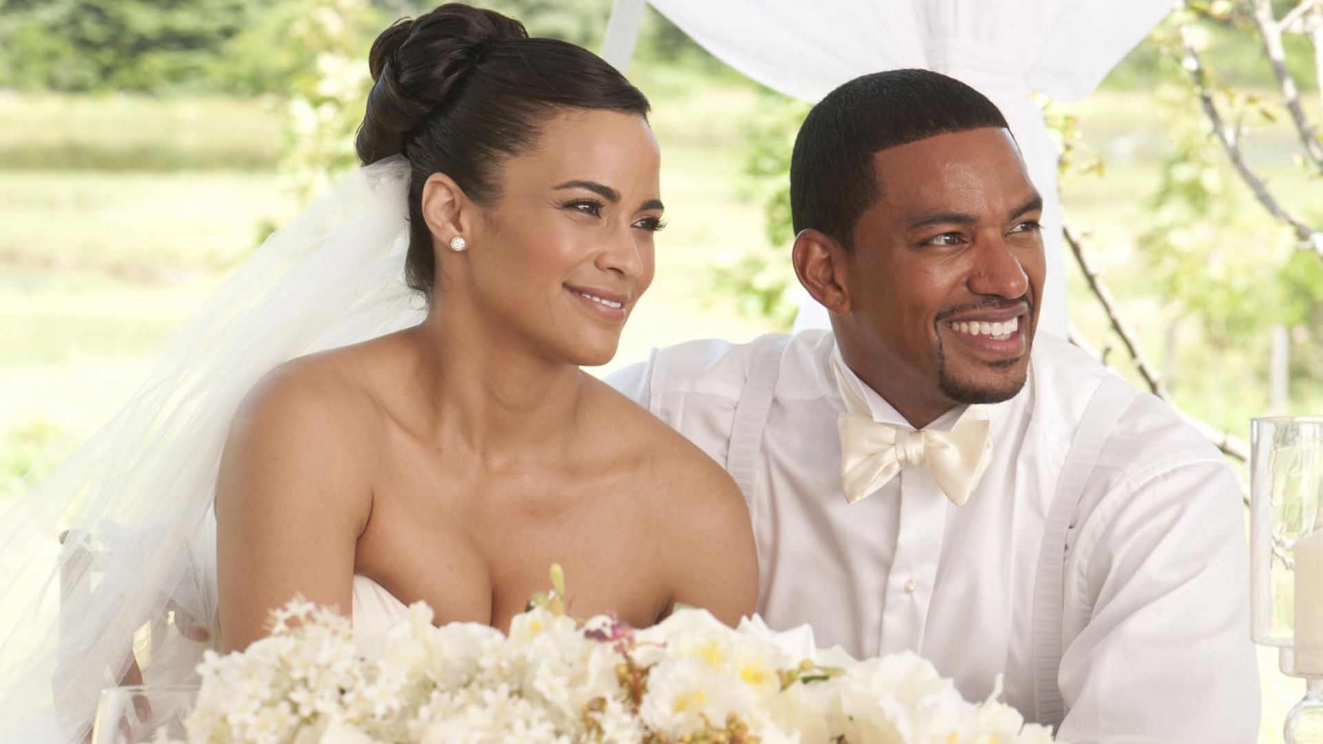 The movie derives its title from the Black American tradition wherein the bride and groom jump over a ceremonial broom (Image via Sony Pictures)