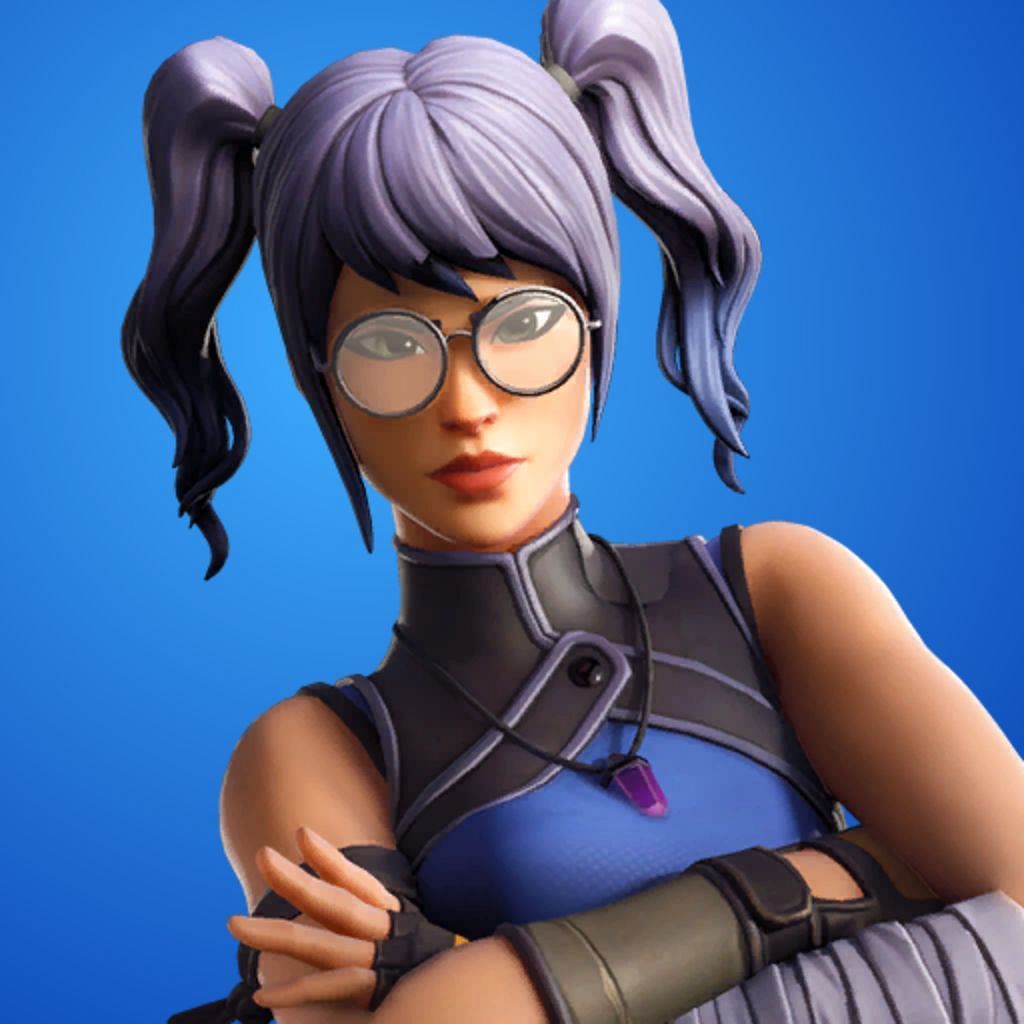 Crystal looks really cool with glasses (Image via Epic Games)