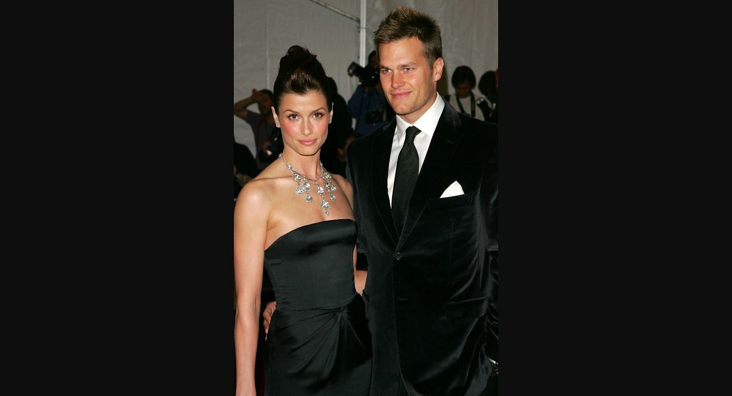 Bridget Moynahan and Tom Brady at the 2006 MET Gala (Image via Getty/Peter Kramer)