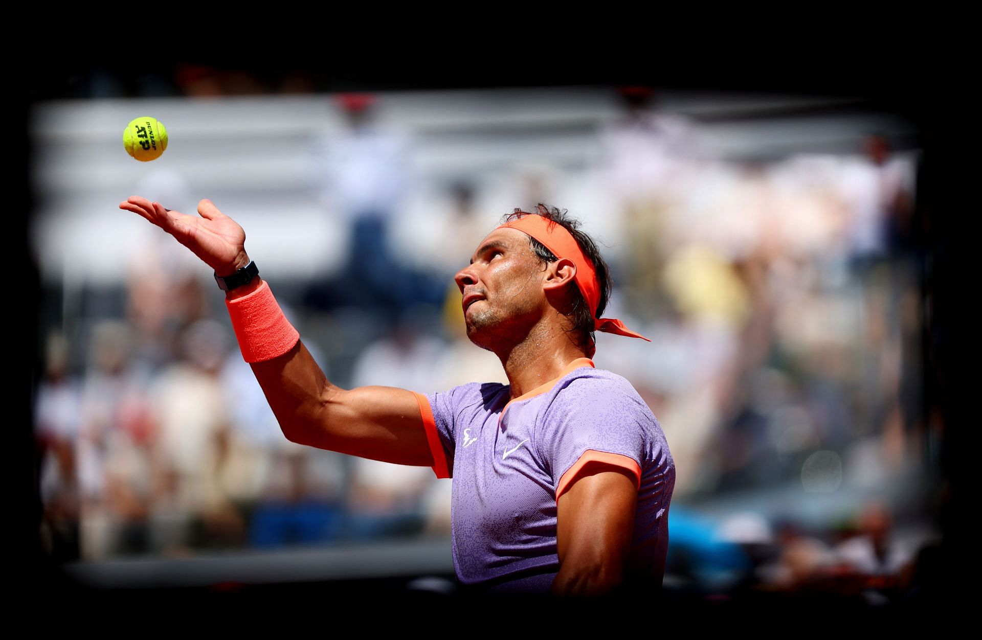 Rafael Nadal at the Italian Open