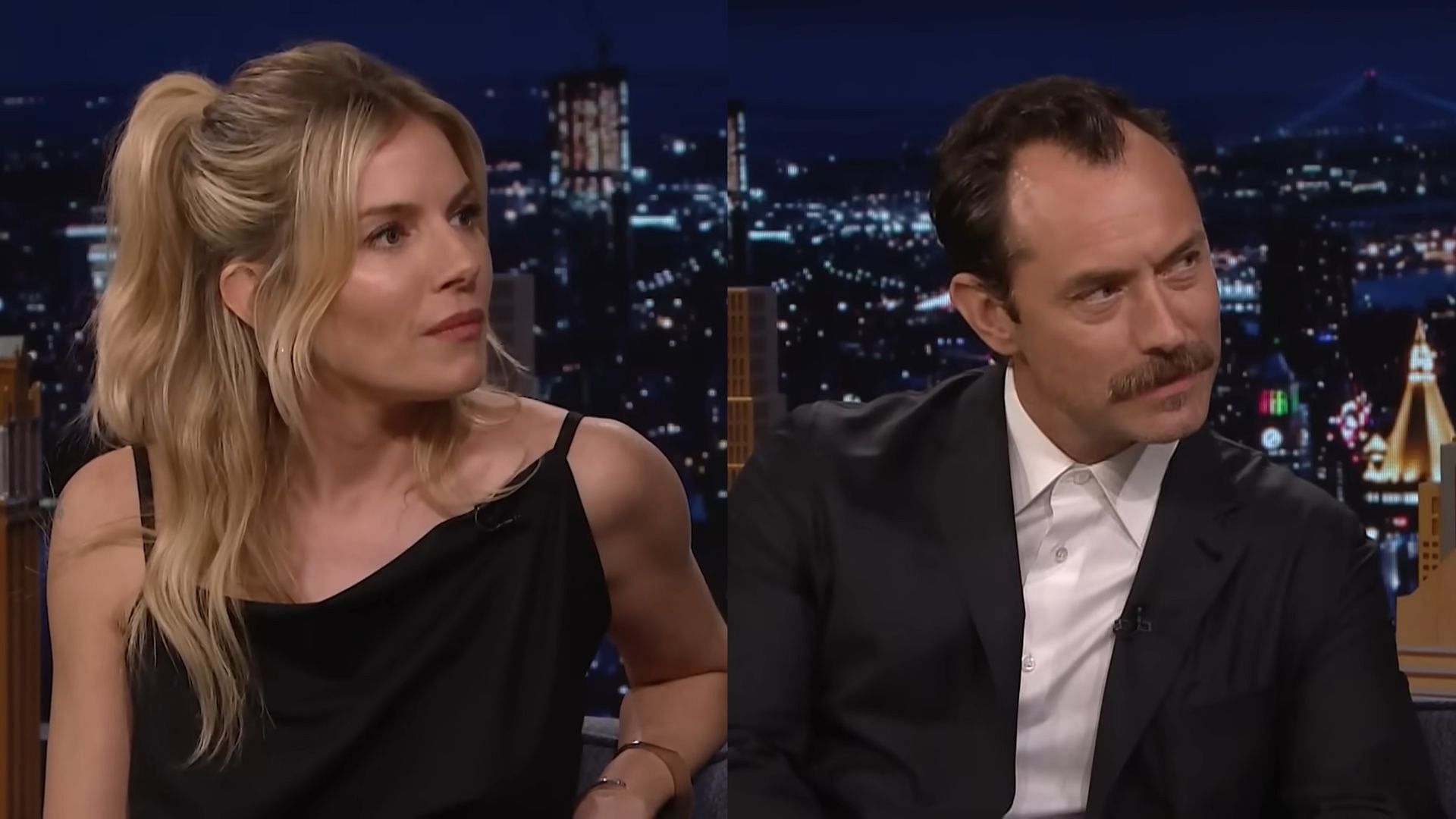 Sienna Miller opened up about the &quot;chaos&quot; surrounding her and Jude Law