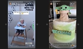 In Photos: Vegas' William Karlsson and wife Emily Karlsson host Star Wars-themed 1st birthday bash for son