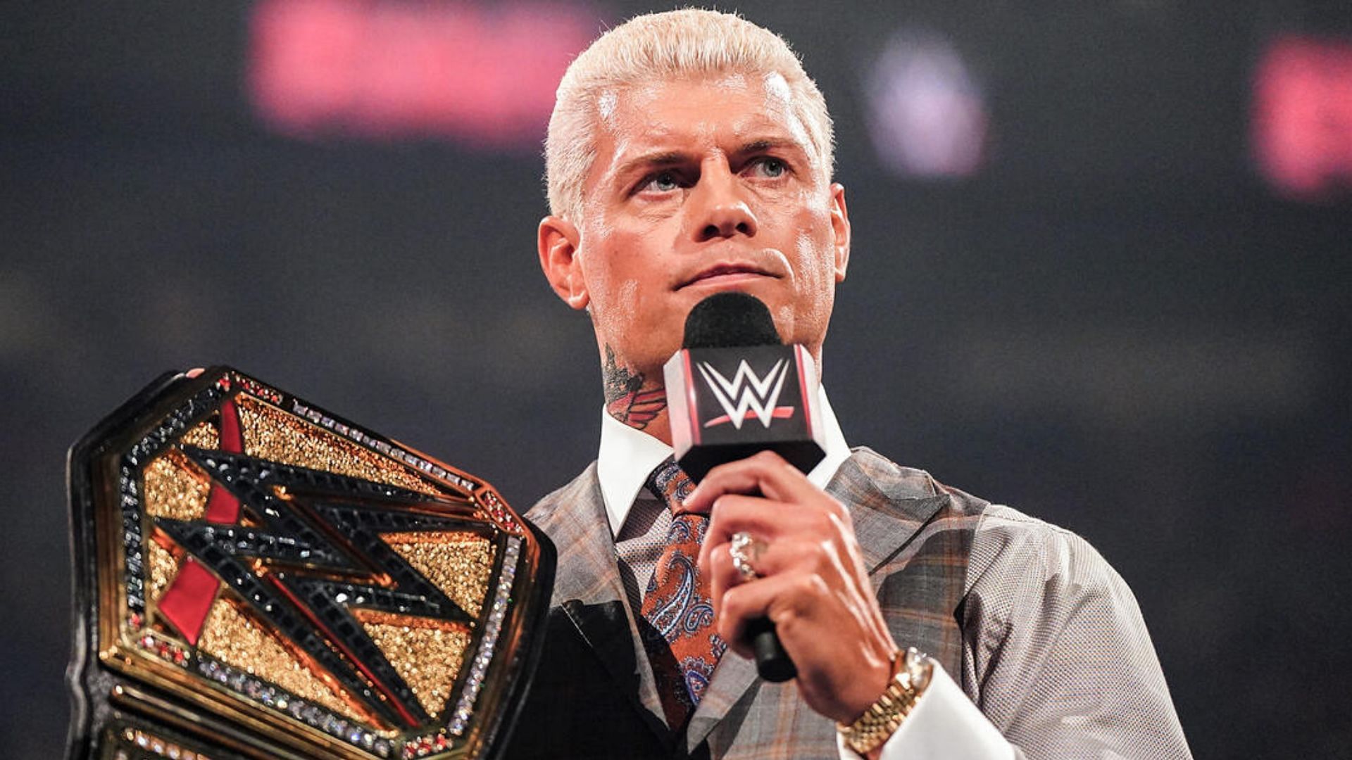 Rhodes became champion at WrestleMania XL.