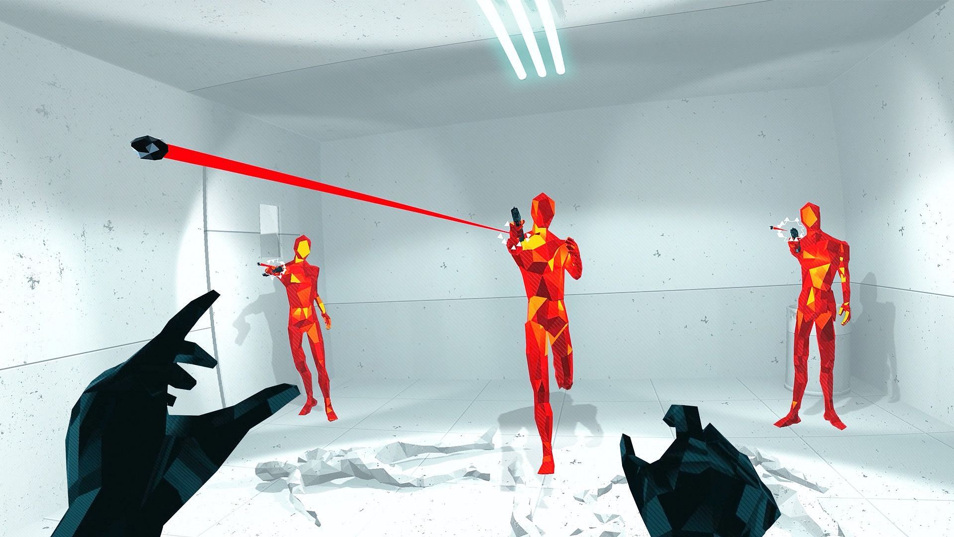 Superhot is a classic amongst VR games (Image via SUPERHOT team)