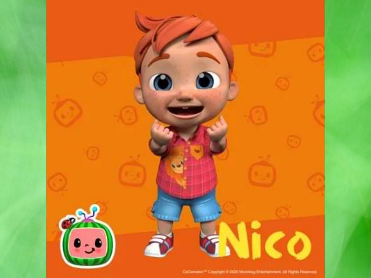 Nico is always in high spirits (Image via CoComelon Live Website)