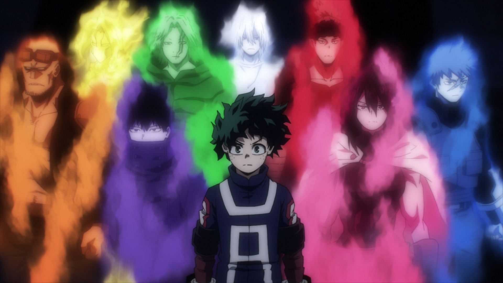 Deku also appears to have lost One For All heading into My Hero Academia chapter 424 (Image via BONES)