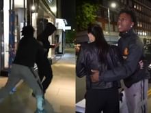 “You gotta make me look super good” - IShowSpeed sets up fake robbery to impress his date during London IRL stream
