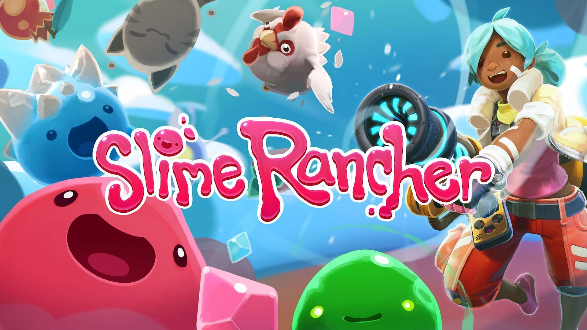 Slime Rancher is a first-person Metroidvania-style game. (Image via Monomi Park)