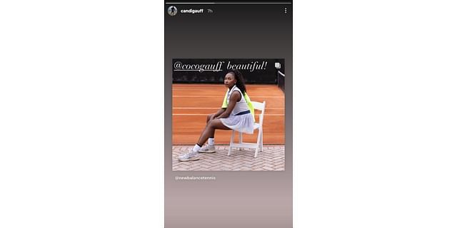 Source- Candi Gauff&#039;s Instagram handle