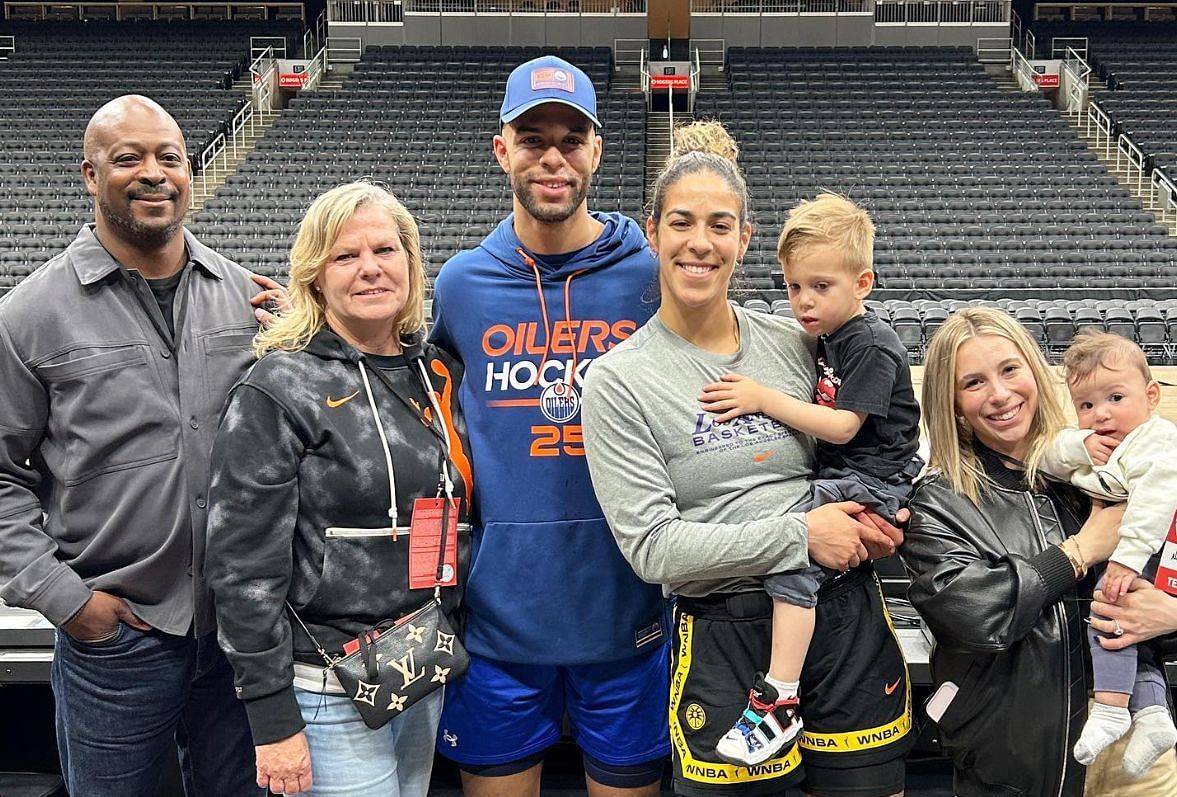 Darnell Nurse shows heartwarming support for sister Kia Nurse at WNBA debut in Edmonton