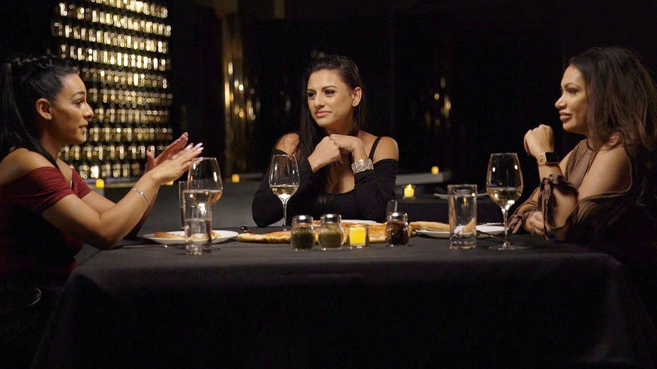 Kim Orton (left), Giovanna Angle (center), and Reby Hardy (right) [Image source: WWE on YouTube]