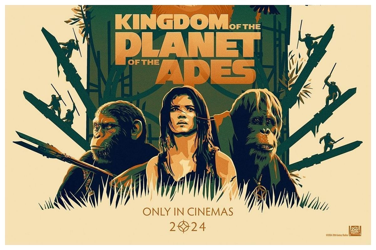 Kingdom of the Planet of Apes releases on May 10 2024. (Image via apesmovies, Instagram)