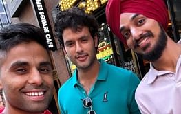 [Picture] Suryakumar Yadav, Arshdeep Singh, and Shivam Dube match their straws with color of their IPL teams ahead of 2024 T20 World Cup