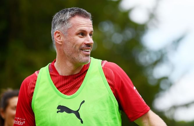 “I sing it now and again myself” - Jamie Carragher admits he is in love with Arsenal chant for in-form Gunners star
