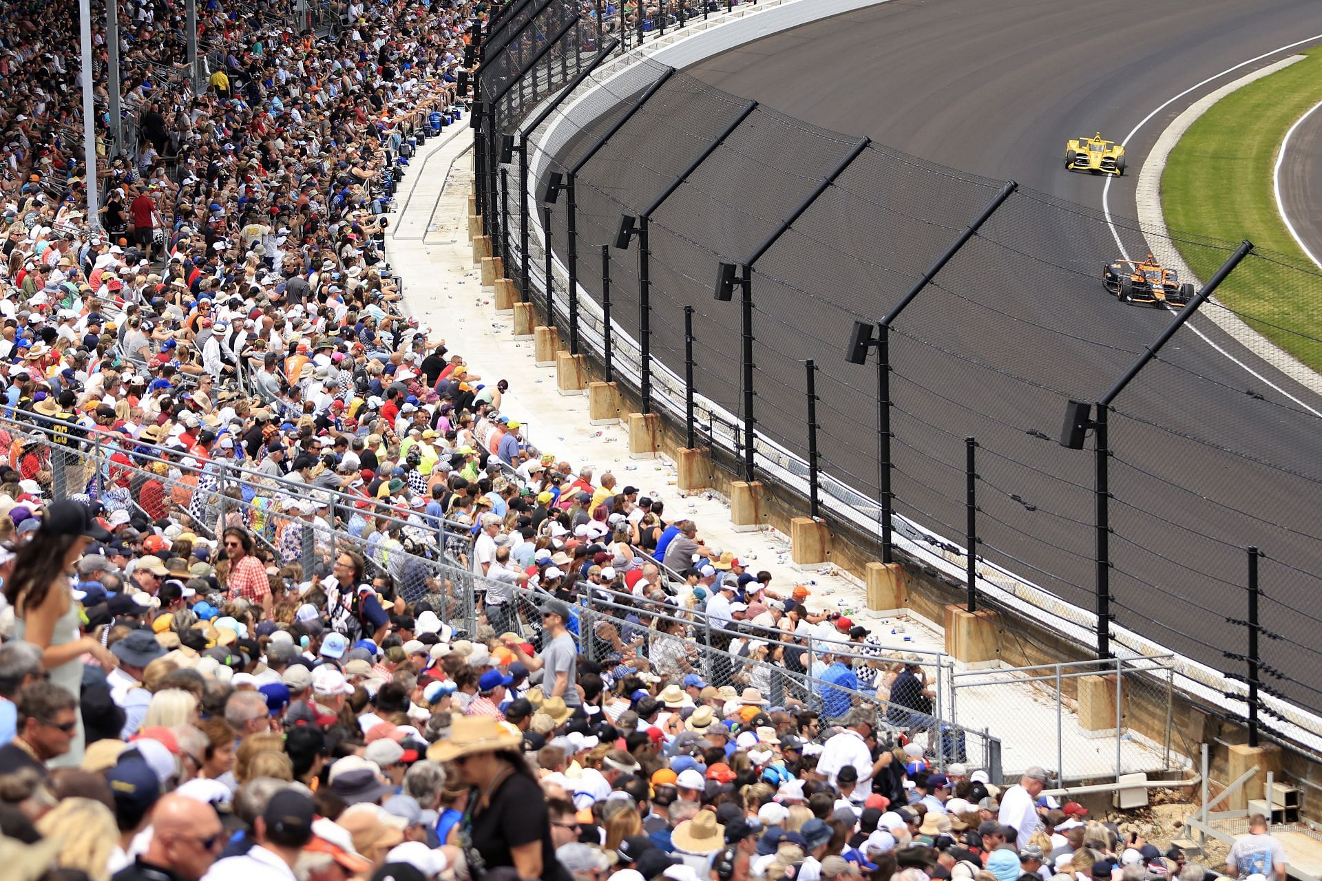 An image from the 2023 edition of the Indy 500