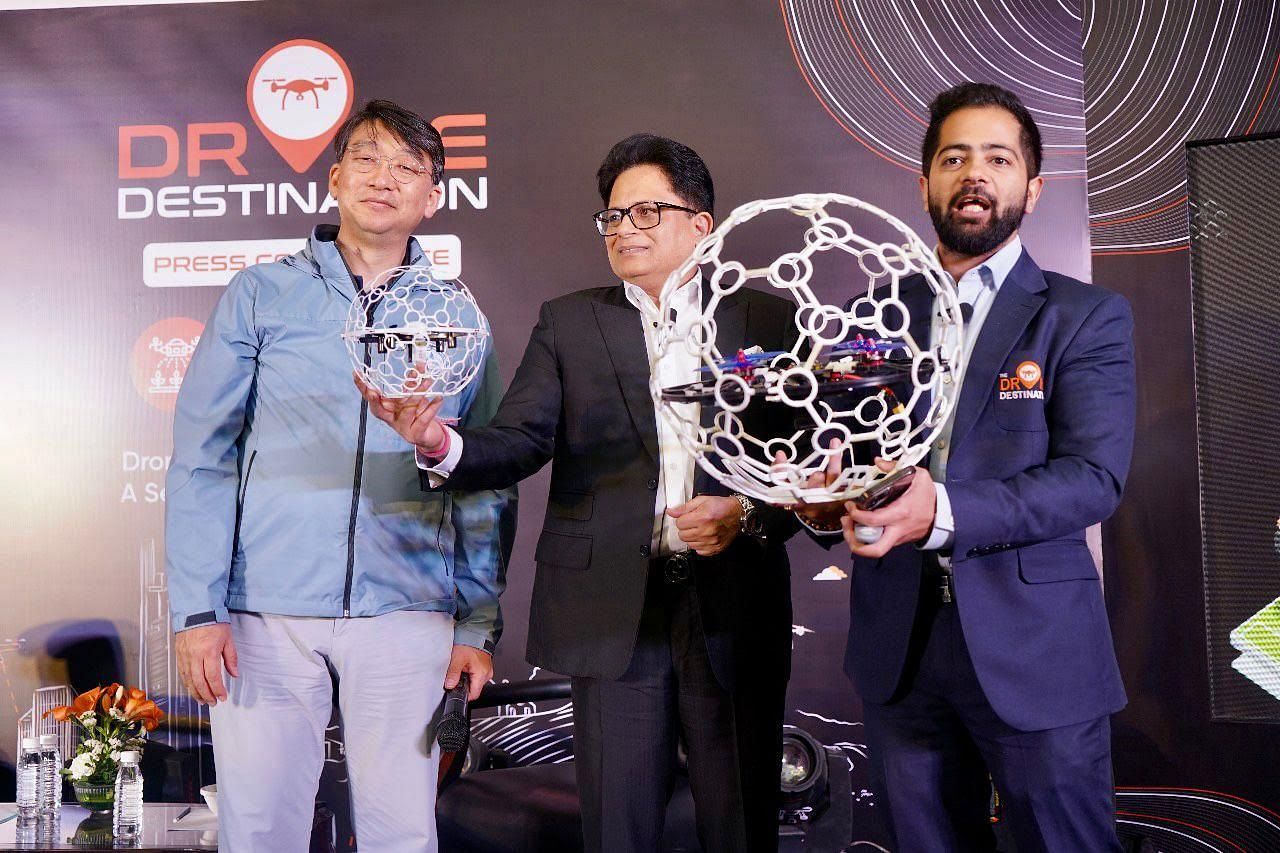 Official Launch of Drone Soccer in India took place in Delhi last week. 