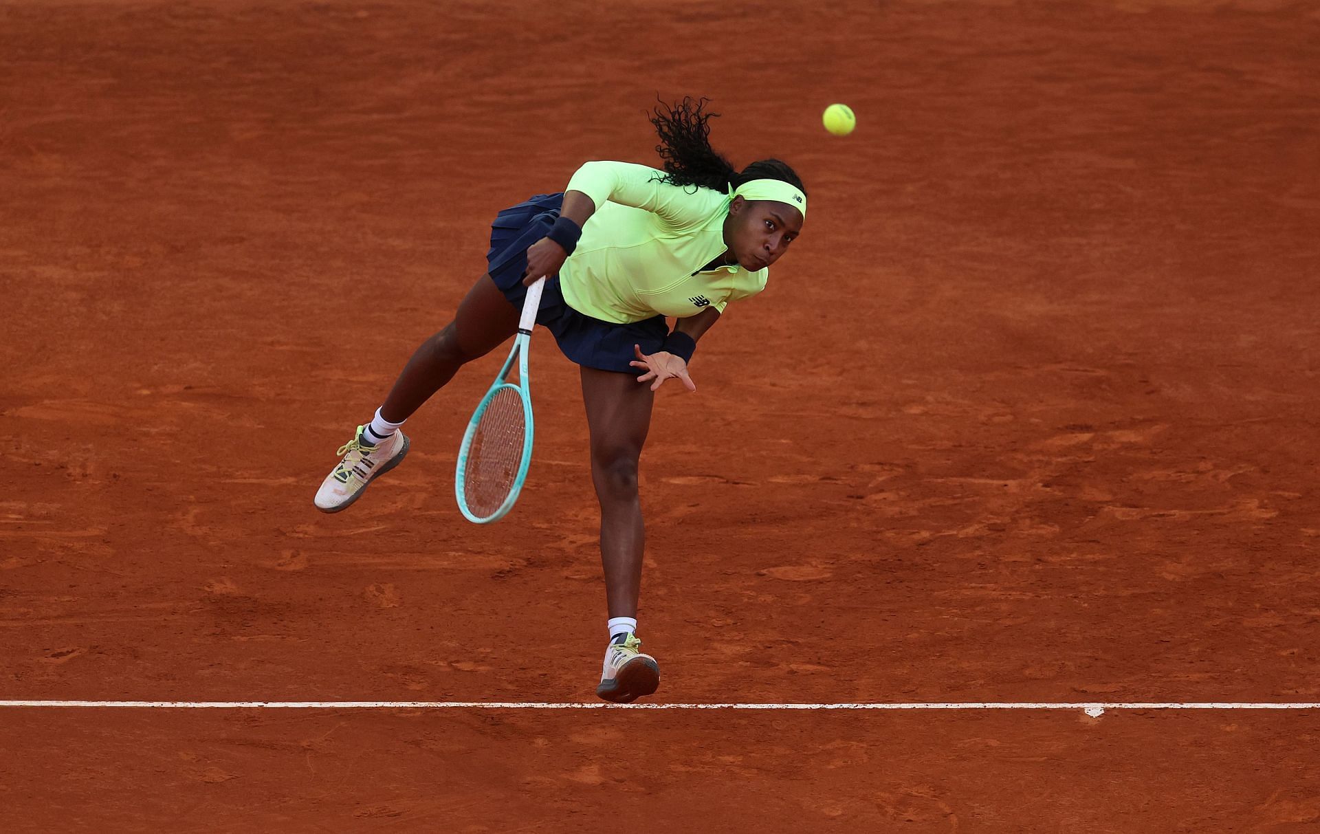 Coco Gauff at the Mutua Madrid Open