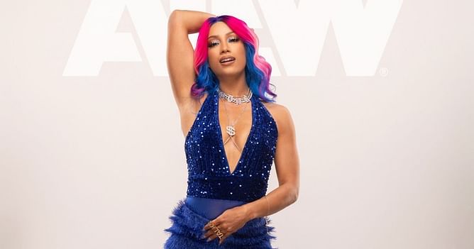 Unseen photo of WWE Superstars disguised as Mercedes Moné’s (fka Sasha Banks) bodyguards surface online