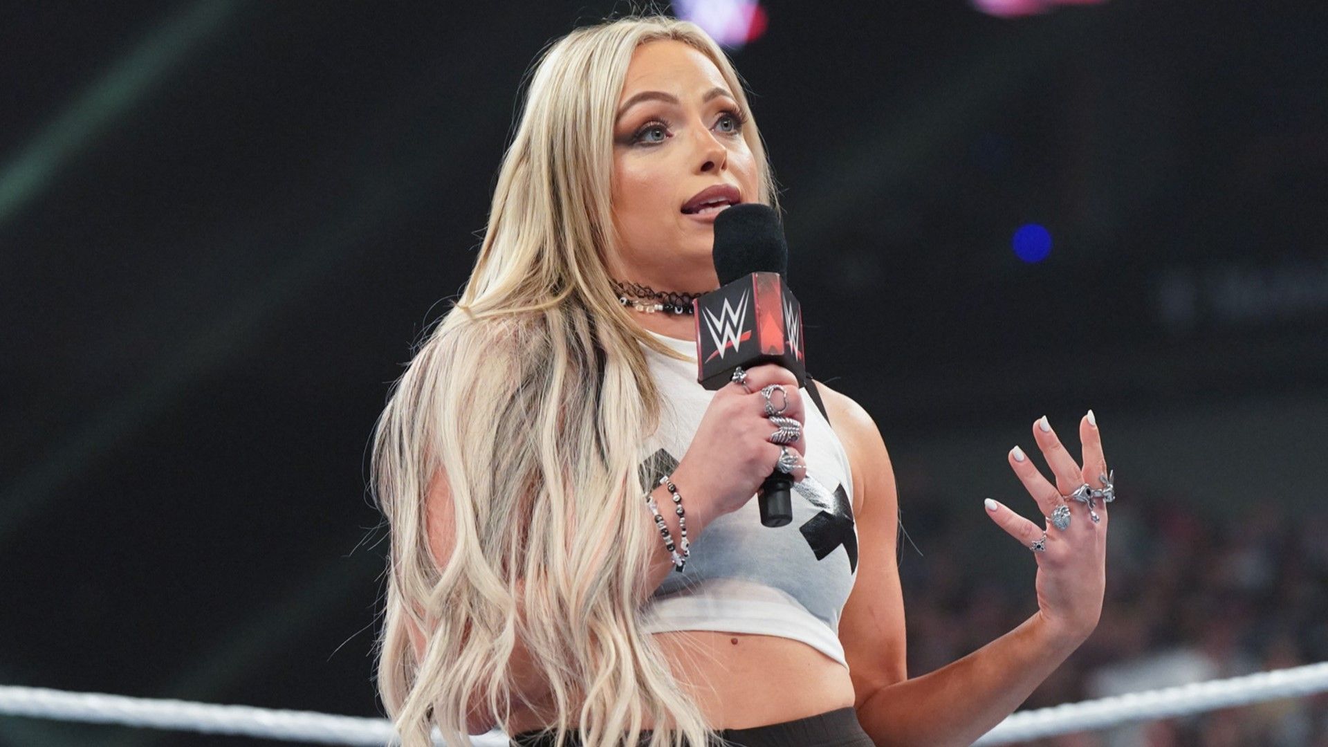 Liv Morgan takes the mic on WWE RAW