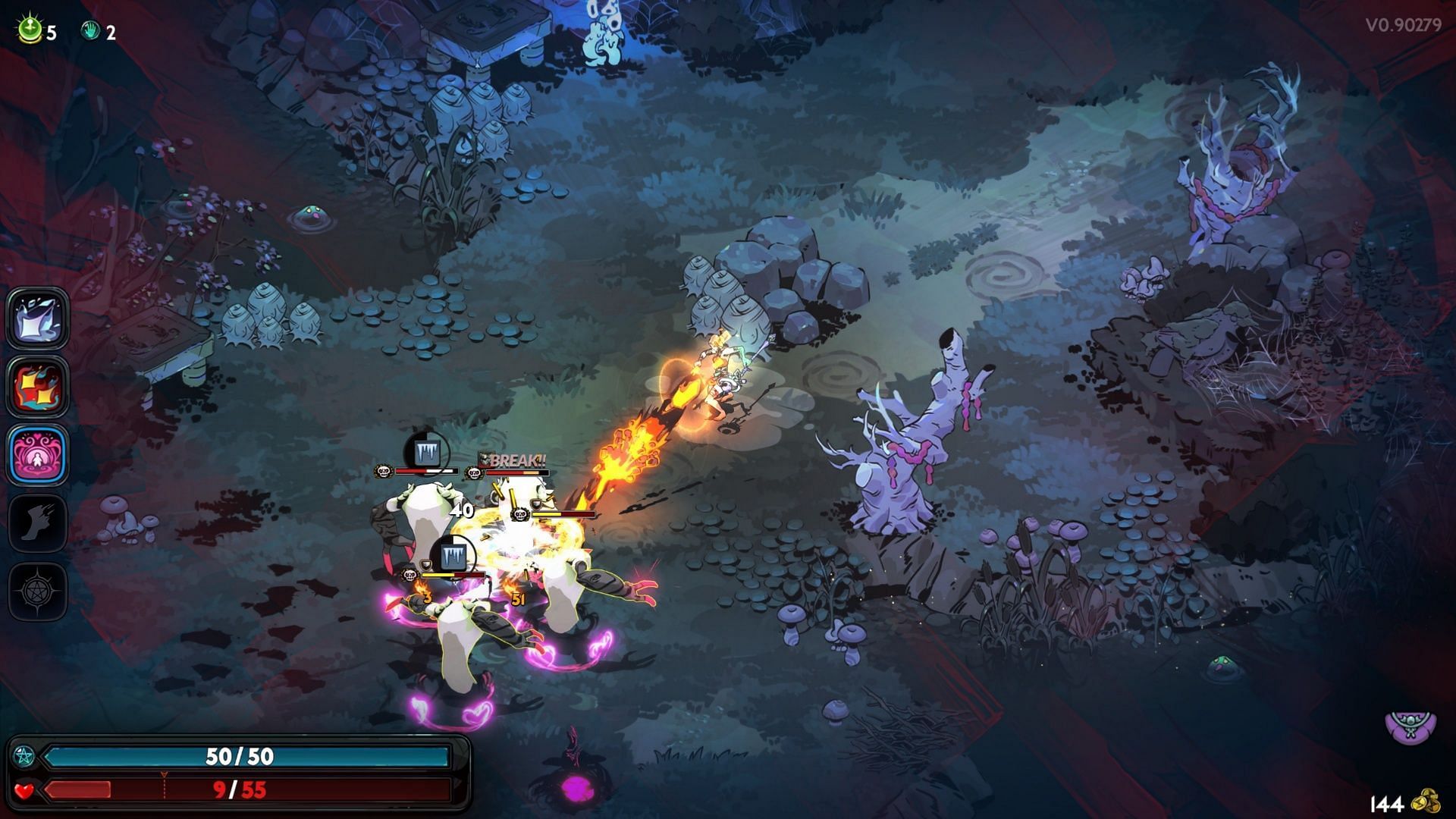Death Defiance in Hades 2.