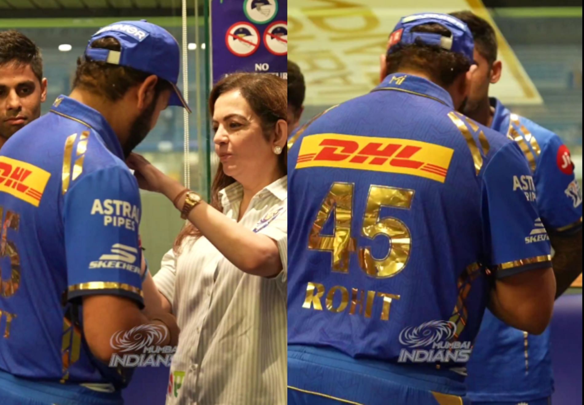 Rohit signed off the 2024 IPL season in style with the willow [Credit: MI Twitter handle]
