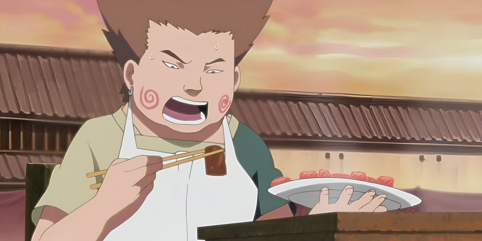 Choji Akimichi as seen in Naruto (Image via Studio Pierrot)