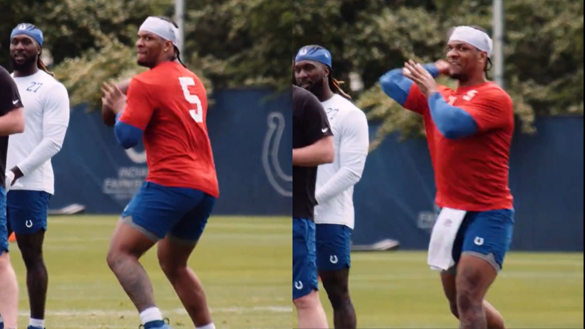 Colts fans hype up Anthony Richardson over viral practice video as QB ...