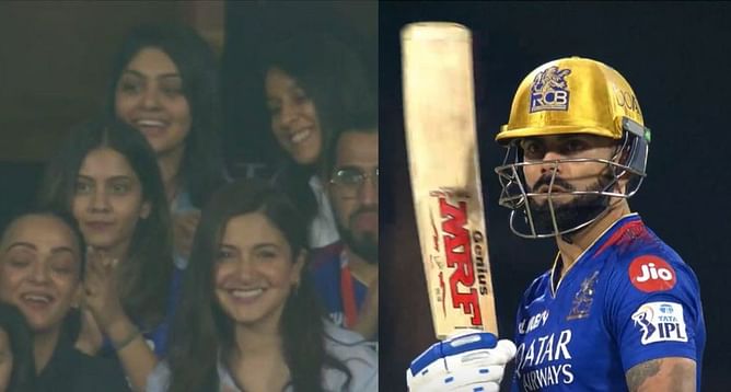 IPL 2024 : अकाय के जन्म के बाद अनुष्का शर्मा पहली बार पहुंची स्टेडियम, भारतीय महिला खिलाड़ियों ने भी RCB को किया चीयर