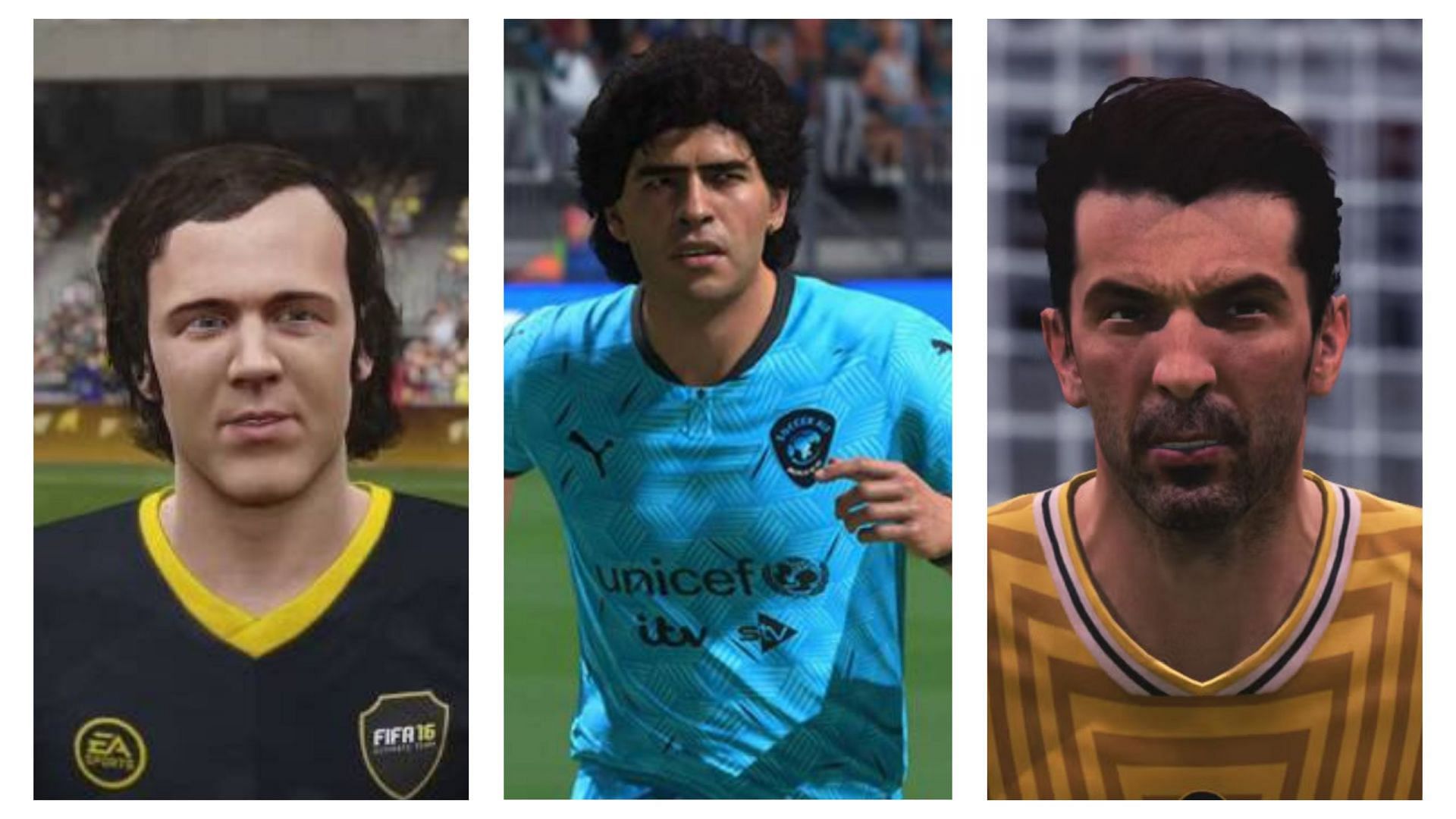 EA FC 25 Icons roster might see some old FIFA Legends like Beckenbauer, Maradona, and Romario returning to the game (Image via EA Sports)