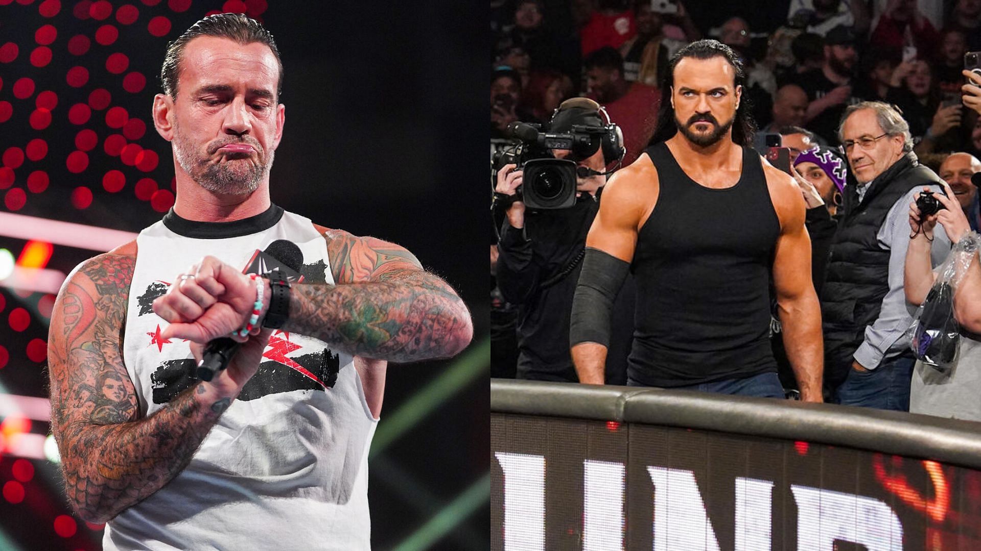 CM Punk continues to have Drew McIntyre