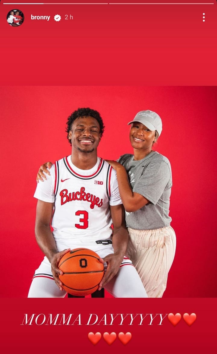 IN PHOTOS: LeBron James' son Bronny James shares series of snaps with ...