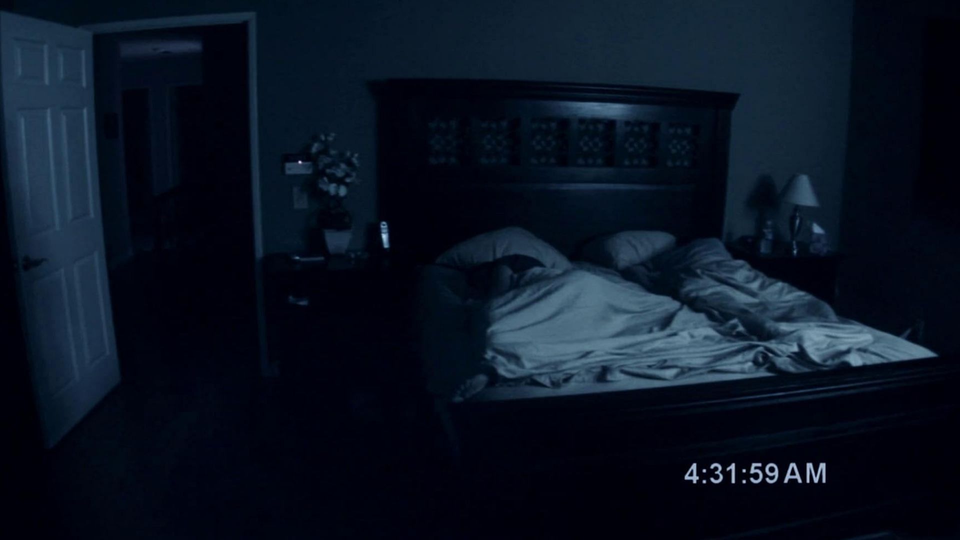 This low-budget movie has a parallel sequel titled Paranormal Activity 2 (Image via Paramount Pictures)