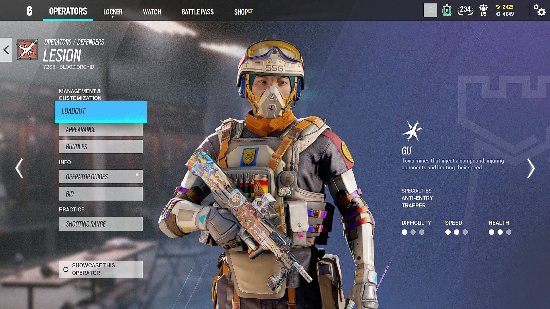 Lesion is one of the strongest trappers among defense operators for Consulate (Image via Ubisoft)