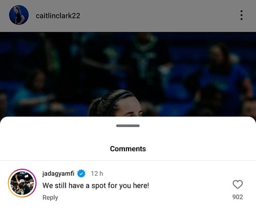 Clark's IG comments