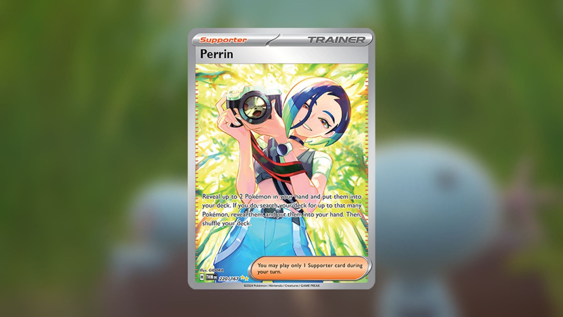 Perrin can help players get their preferred monsters on the field more quickly (Image via The Pokemon Company)