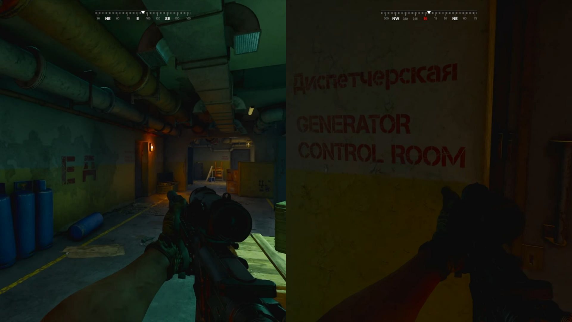Location of the Generator Control Room (Image via MADFINGER Games || YouTube/OneShotRich)
